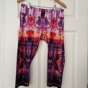 Reebok Women's Vibrant Patterned Capris